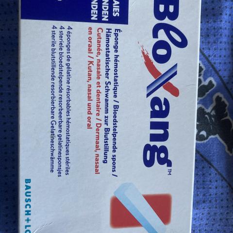 troc de  Bloxang 4 éponges hémostatiques, sur mytroc