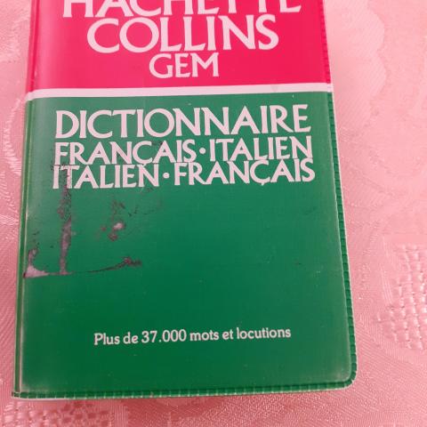 troc de  Petit dictionnaire français italien/italien français, sur mytroc