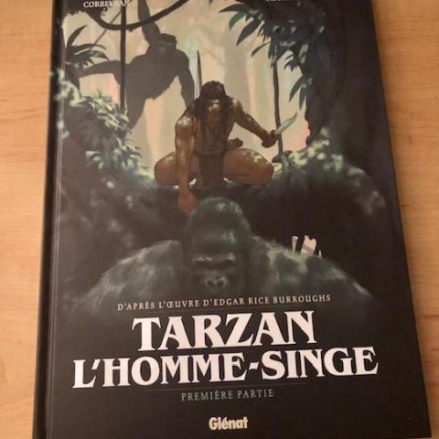 troc de  BD Tarzan, l'homme-singe - Tome 01: Première partie + portfolio imaginaire (neufs) - édition Glénat, sur mytroc