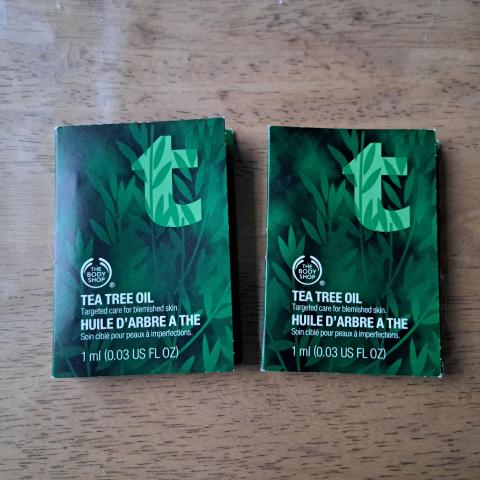 troc de  Lot de 2 échantillons The body shop, sur mytroc