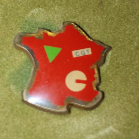 troc de  pin's syndicat avec attache, sur mytroc