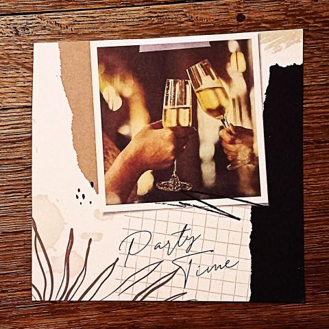 troc de  Carte "Party time"., sur mytroc