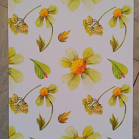 troc de  Papier créatif floral., sur mytroc