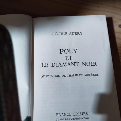 troc de  livre Poly et le diamant noir, sur mytroc