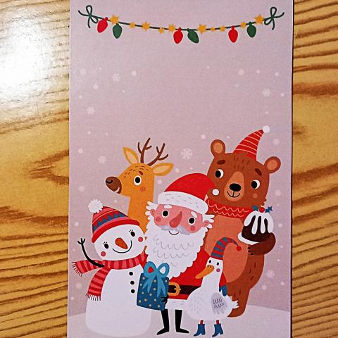 troc de  Carte "Les amis du Père Noël"., sur mytroc
