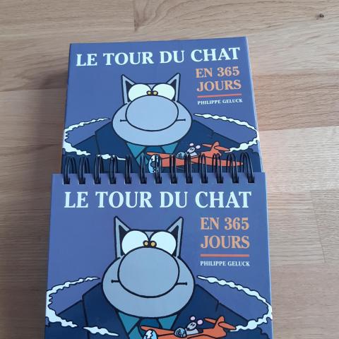 troc de  agenda le tour du chat en 365 jours Geluck, sur mytroc