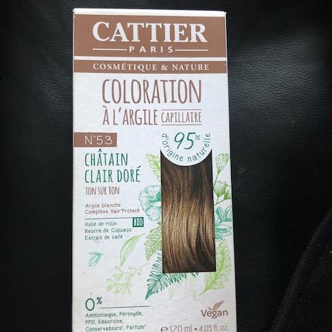 troc de  Kit de coloration cheveux Chatain Clair doré CATTIER, sur mytroc