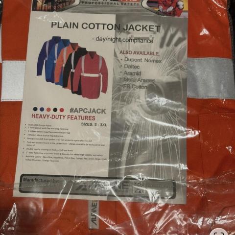 troc de  Veste de travail BTP neuve orange taille L, sur mytroc