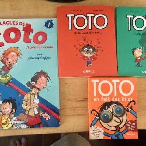 troc de  Lot 4 livres Bds jeunesse Toto, sur mytroc