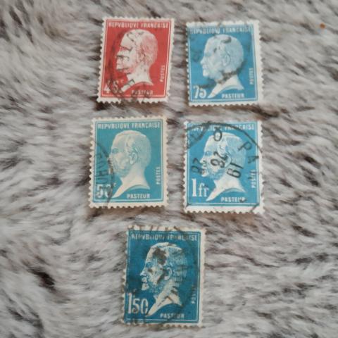troc de  Réservé Lot timbres Pasteur 2, sur mytroc