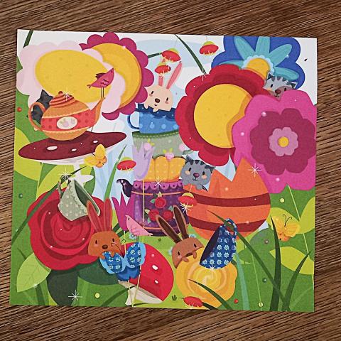 troc de  Affichette "Alice au pays des merveilles"., sur mytroc