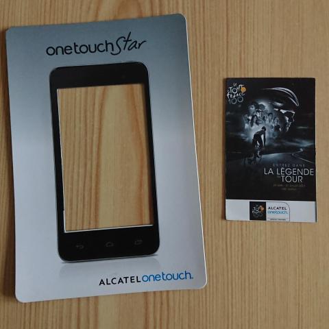 troc de  Magnet publicitaire alcatel one touch, sur mytroc