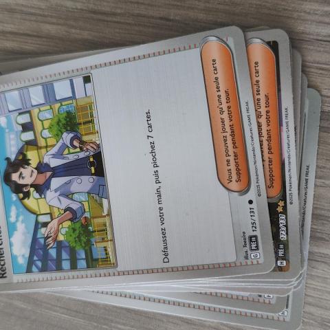 troc de  Reserve Lot 10 cartes pokémons (dresseurs ou objet), sur mytroc