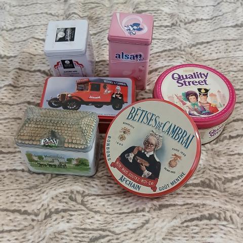 troc de  Lots De Boîtes En Fer, sur mytroc
