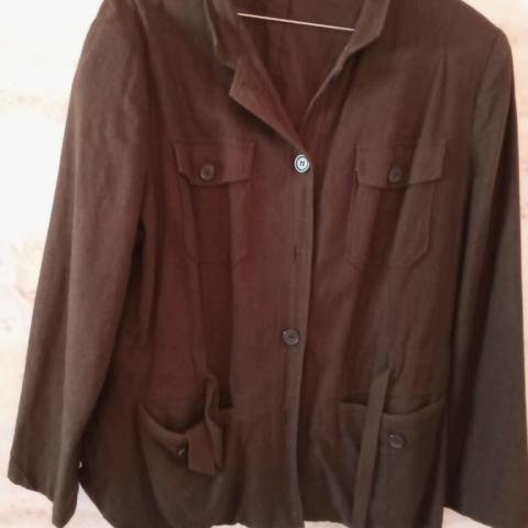 troc de  veste marron demi saison taille 42 très bon etat, sur mytroc