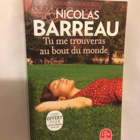 troc de  Tu me trouveras au bout du monde de Nicolas BARREAU, sur mytroc