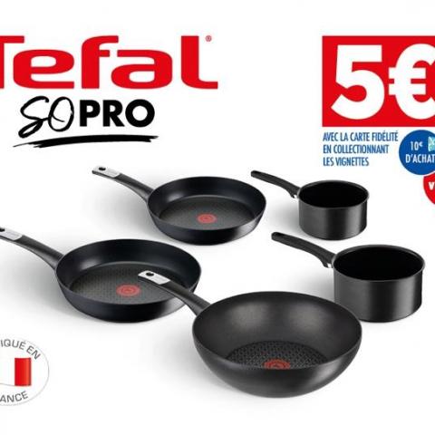 troc de  etiquettes TEFAL carrefour, sur mytroc