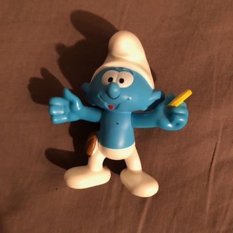 troc de  (réservé) Figurine Schroumpf 7cm, sur mytroc