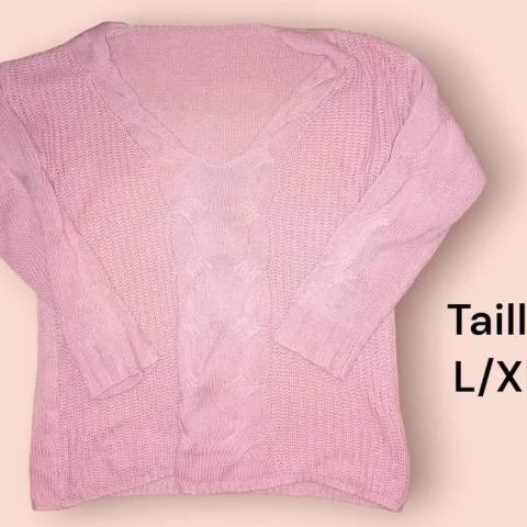 troc de  Pull rose, sur mytroc