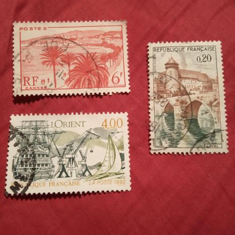troc de  Réservé Lot timbres ville, sur mytroc