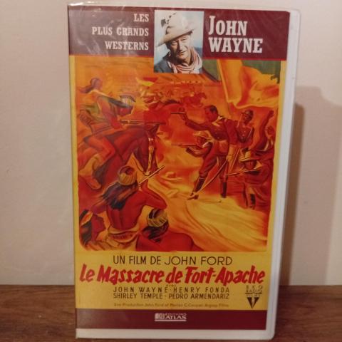 troc de  VHS western - Le massacre de fort Apache, sur mytroc