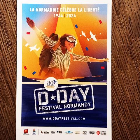 troc de  Carte postale "D-Day festival Normandy"., sur mytroc