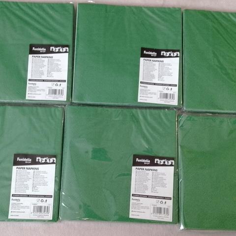 troc de  lot serviettes papiers, couleur vert, NEUF, sur mytroc