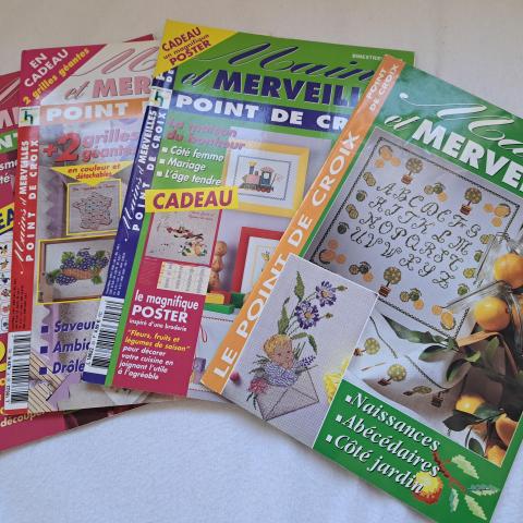troc de  Lot 4 magazines "mains et merveilles", sur mytroc
