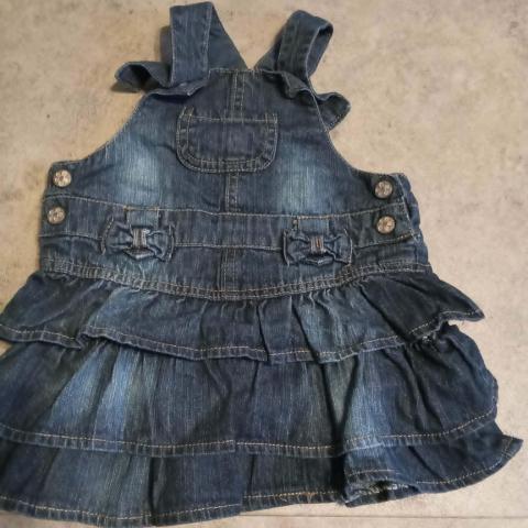 troc de  Robe 1 an neuf en jeans   marque tissuia passe en lettre, sur mytroc