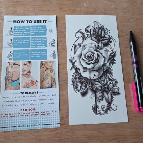 troc de  Tattoo temporaire 3, sur mytroc