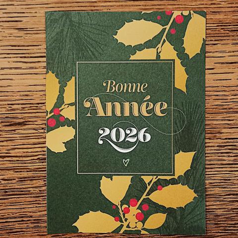 troc de  Carte "Bonne année 2026"., sur mytroc