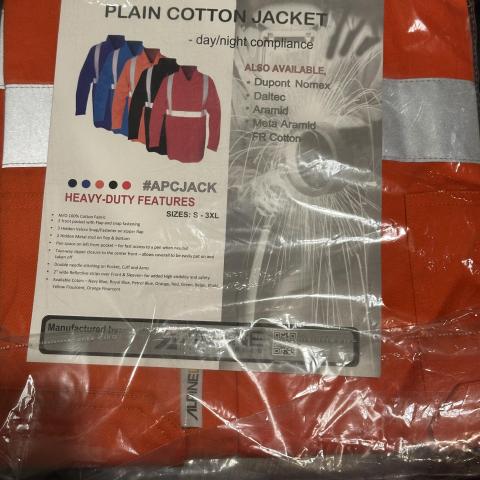 troc de  Veste de travail BTP neuve orange taille L, sur mytroc