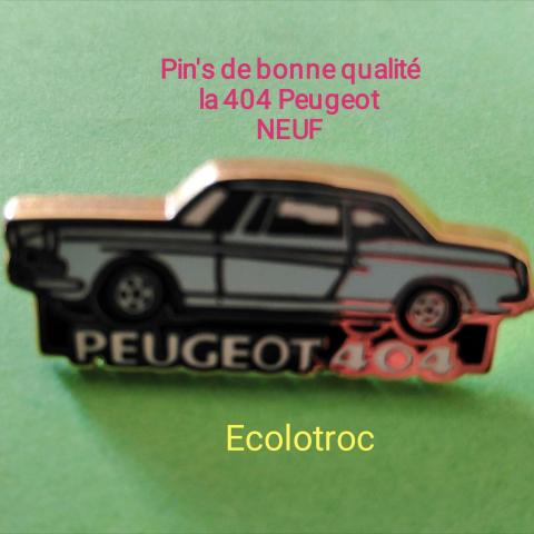 troc de  Pin's 404 Peugeot NEUF, sur mytroc