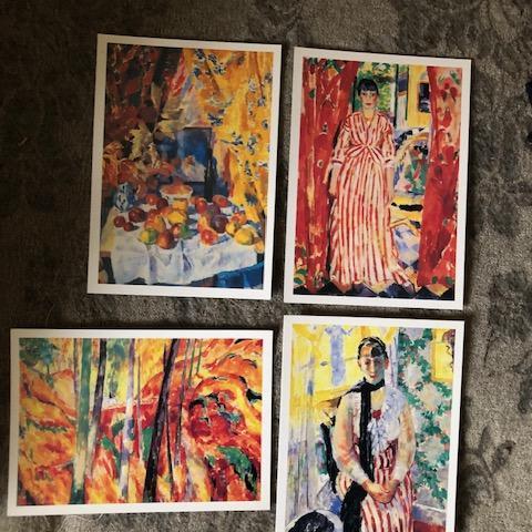 troc de  4 cartes postales Eric Wouters, sur mytroc