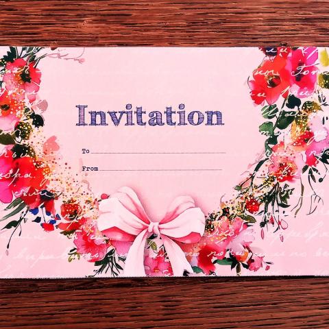 troc de  Carte postale d'invitation., sur mytroc