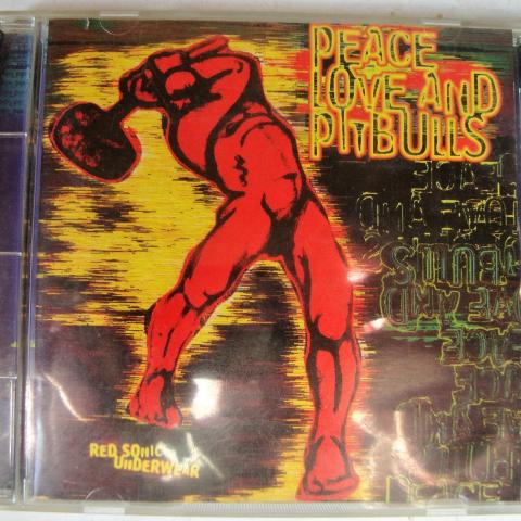 troc de  CD Album PEACE LOVE AND PITBULLS " Red sonic underwear ", sur mytroc