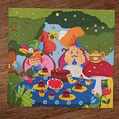 troc de  Affichette "Alice au pays des merveilles"., sur mytroc