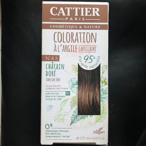 troc de  Kit complet coloration à l'argile Châtain doré N°4.3 CATTIER, sur mytroc