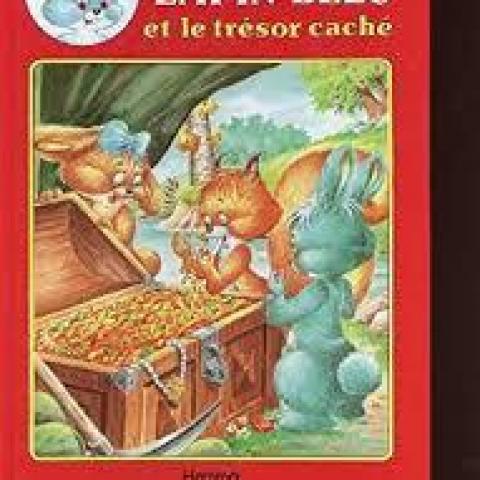 troc de  Attribué Livre - Le petit lapin bleu et le trésor caché, sur mytroc