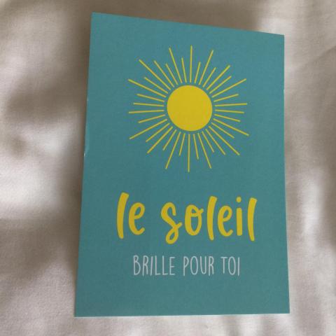 troc de  Carte postale Le soleil brille pour toi, sur mytroc