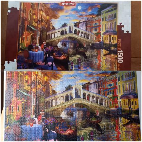 troc de  Echange de puzzles 1500 pieces sur région parisienne, sur mytroc