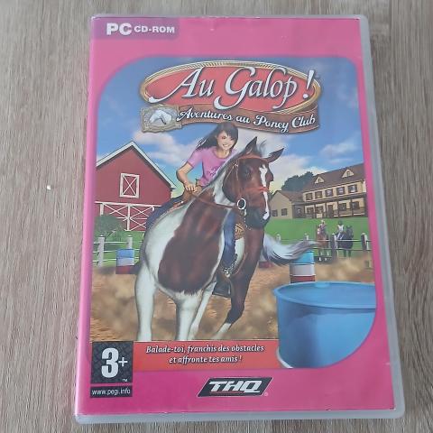 troc de  PC CD - ROM Au Galop Les Aventures Au Poney Club, sur mytroc