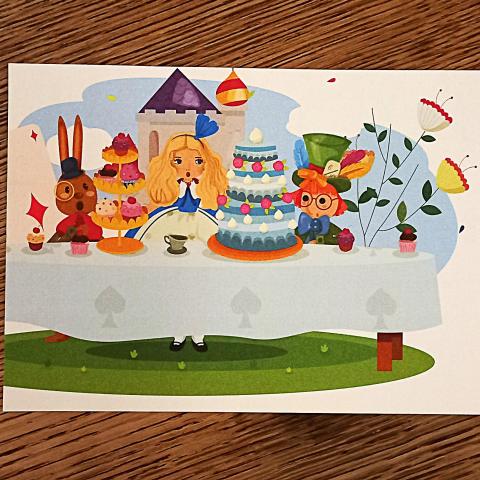 troc de  Image "Alice au pays des merveilles"., sur mytroc