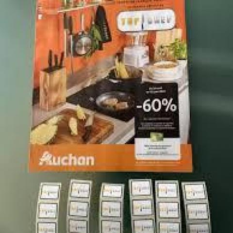 troc de  Vignettes Auchan Top Chef, sur mytroc