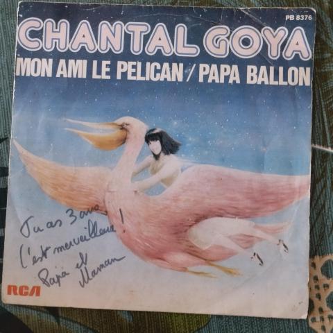troc de  Disque vinyle 45T Chantal Goya - Mon ami le pélican, sur mytroc
