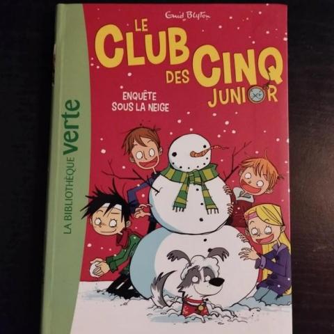 troc de  Le club des cinq junior enquête sous la neige (Réservé Nono), sur mytroc