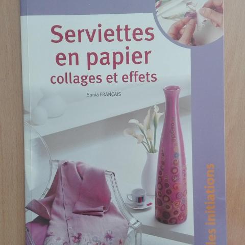 troc de  Livre - Serviettes en papier (collages et effets), sur mytroc