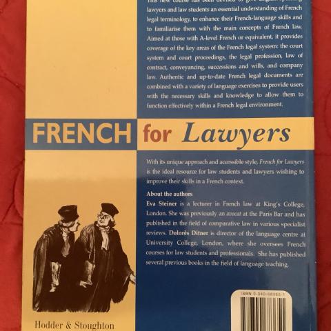 troc de  French for lawyers, sur mytroc