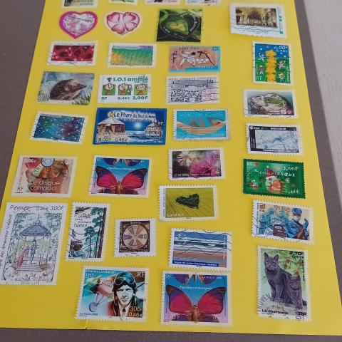 troc de  Lot A - 34 timbres France, sur mytroc