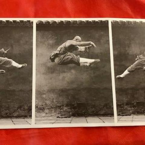 troc de  Carte postale rétro N&B Art Martial - 1 pli, sur mytroc